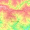 Novosjachtinsk topographic map, elevation, terrain