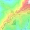 Central Park topographic map, elevation, terrain