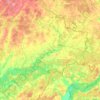 Хотимский район topographic map, elevation, terrain