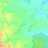 La Cruz de Río Grande topographic map, elevation, terrain