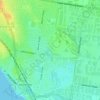 Mordialloc topographic map, elevation, terrain