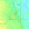 Edgeley topographic map, elevation, terrain