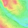 Country Hills topographic map, elevation, terrain