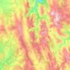 Baleira topographic map, elevation, terrain