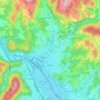 Andritz topographic map, elevation, terrain