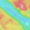 Lac du Cardinal topographic map, elevation, terrain