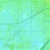 South Coast topographic map, elevation, terrain