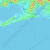 Toyohashi topographic map, elevation, terrain