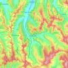Nadesch topographic map, elevation, terrain