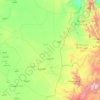 Atbarah River topographic map, elevation, terrain