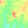 Kajola topographic map, elevation, terrain