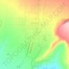 Cedaredge topographic map, elevation, terrain