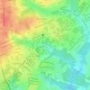 Vale do Carumbé topographic map, elevation, terrain