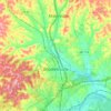 Goodlettsville topographic map, elevation, terrain