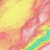 Damprichard topographic map, elevation, terrain