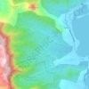 Waikane topographic map, elevation, terrain