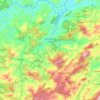 Visconde de Imbé topographic map, elevation, terrain