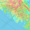 Area C (Long Beach) topographic map, elevation, terrain