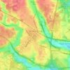 Gerrards Cross topographic map, elevation, terrain