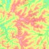 Colina topographic map, elevation, terrain