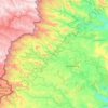 Kwa Sani Local Municipality topographic map, elevation, terrain