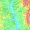 Helegiu topographic map, elevation, terrain