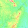 Mirassol d'Oeste topographic map, elevation, terrain