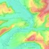 Chauvoncourt topographic map, elevation, terrain