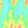 Apsley topographic map, elevation, terrain