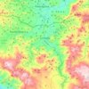Condega (Municipio) topographic map, elevation, terrain