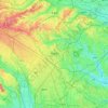Machida topographic map, elevation, terrain