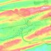 Mount Carmel Township topographic map, elevation, terrain