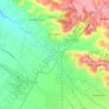 Sauvagnon topographic map, elevation, terrain