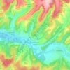 Loches-sur-Ource topographic map, elevation, terrain
