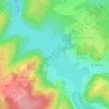 Lac de Saint-Agnan topographic map, elevation, terrain