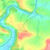 Westow topographic map, elevation, terrain