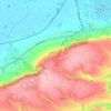Willerby topographic map, elevation, terrain