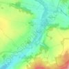 Condécourt topographic map, elevation, terrain
