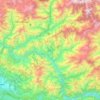 Khotang topographic map, elevation, terrain