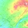 Bridekirk topographic map, elevation, terrain