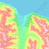 Hope topographic map, elevation, terrain