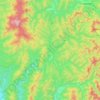 Shimukappu topographic map, elevation, terrain