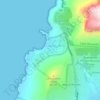 Llandudno topographic map, elevation, terrain