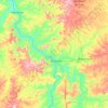 São Francisco do Maranhão topographic map, elevation, terrain