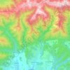 Dolná Lehota topographic map, elevation, terrain
