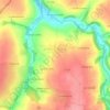 Le Mesnil-Rogues topographic map, elevation, terrain