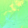 North Bourke topographic map, elevation, terrain