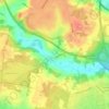 Fulmer topographic map, elevation, terrain