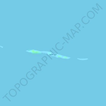 Western Islands topographic map, elevation, terrain