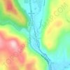Wassaic topographic map, elevation, terrain